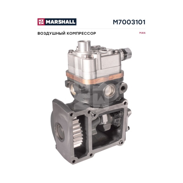 Компрессор одноцилиндровый MAN TGA D2066/2676 03-->