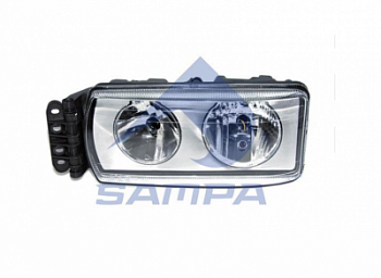 Фара головного света левая IVECO Eurocargo/Stralis/Trakker (H7/H7/W5W)