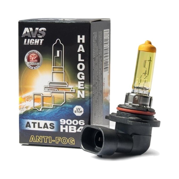 Лампа галоген 12V HB4/9006 55W желтый