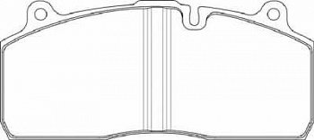 колодки дисковые!30x210x93.8 DB22\Gigant SAE/SMB 9-11t (01/06-->