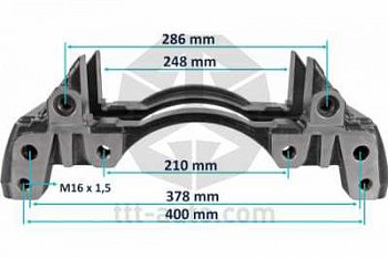 Скоба суппорта 22,5