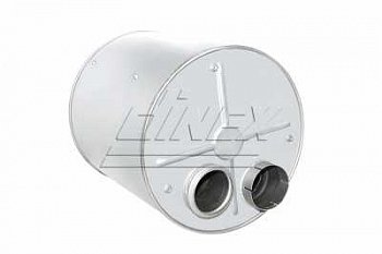 резонатор (бочка) глушителя DAF CF75/85, XF95/105