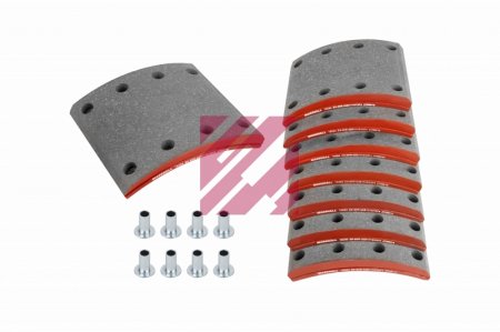 Накладки тормозные 19283 2-рем (420x178)  93251 SAF