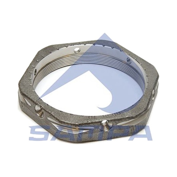 Гайка M120x2 H=25 SW140 ступицы левая SAF SKRS 9042 -->95