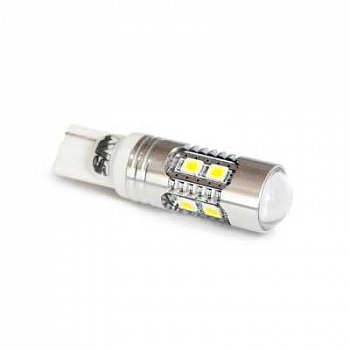 Светодиод Т10 12V Т106 (W2.1х9,5D) 10 SMD белый