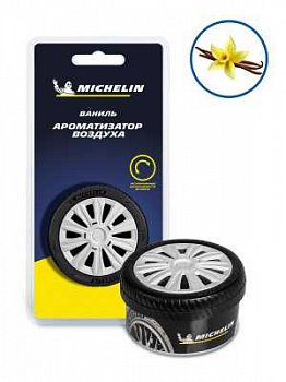 Ароматизатор воздуха MICHELIN, банка в форме шины 48 гр. (30 мл.) "ваниль"