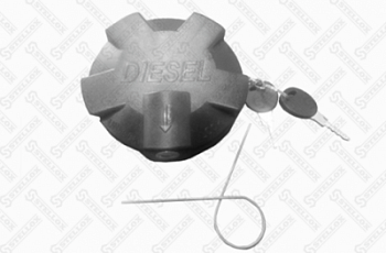 Крышка топливного бака D=80 mm. VOLVO с замком (ключ с боку) DA-01362