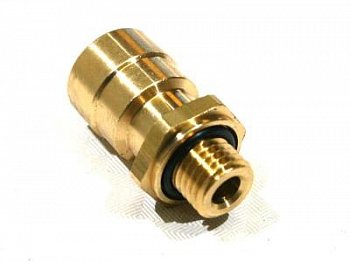 Соединитель (бронза) прямой / M12 - 10мм