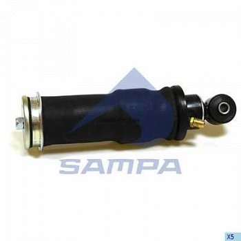 Амортизатор кабины задн (пневмо с подушкой) Scania