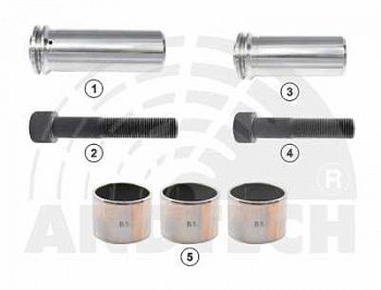 РМК суппорта WABCO (направляющие + болты)