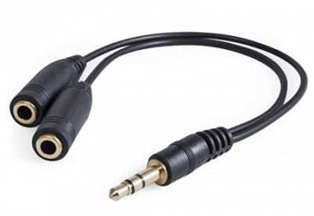 Кабель AUX  AVS с разьемом 3,5 jack - 2 * 3,5 jack (аудио) AU-622