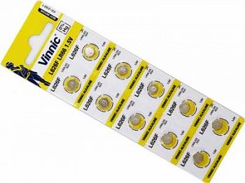 Батарейка щелочная VINNIC L626  (AG4,377)
