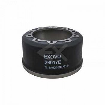 Барабан тормозной 420х180(180)x228 BPW под 1-х сторонюю шпильку