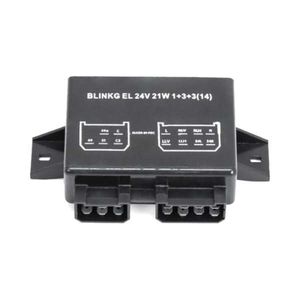 реле-прерыватель поворотов!24V 1+3+3 (14) x 21W 13-pin \Scania