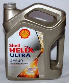 Масло мот. 5W40 Shell Helix Ultra 4л