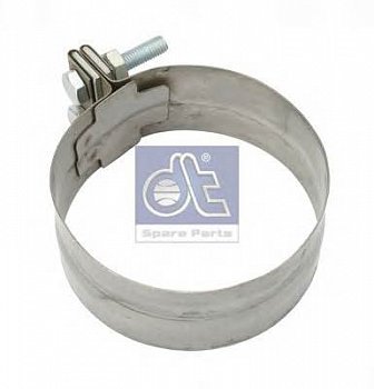 Хомут D127-132мм глушителя (ступенчатый) VO