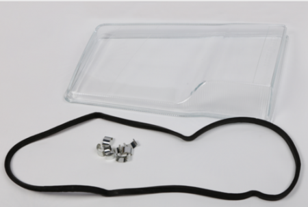 Стекло фары правой Volvo косоглазая