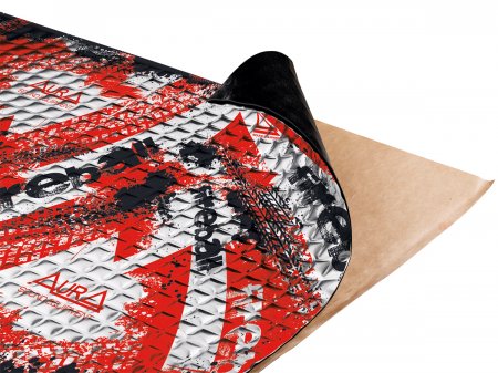 ВИБРОИЗОЛЯЦИЯ AURA VDM FIREBALL-M2 толщина 2мм  цена за 1 лист