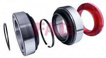 РМК ступицы (подшипники, сальники, упл. кольцо) SAF без кольца ABS