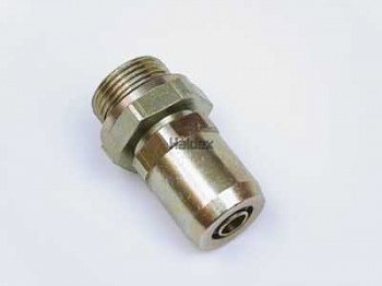 Соединитель (бронза) прямой / M12 - 12мм