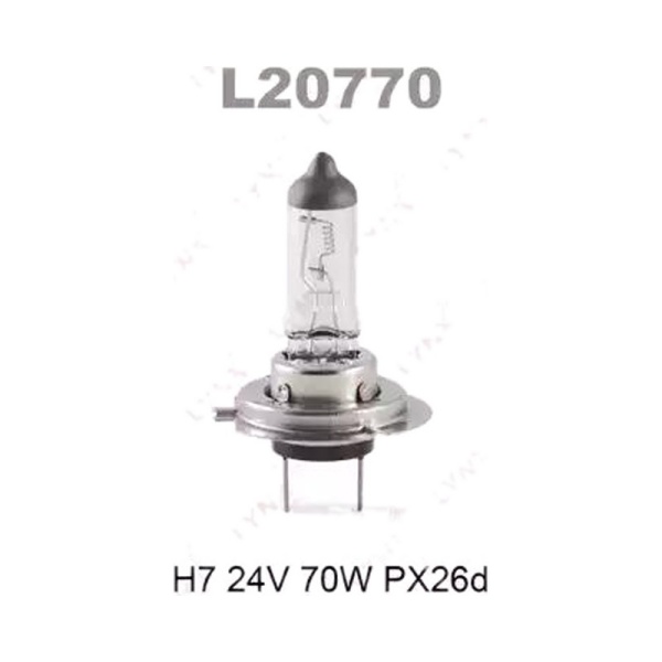 Лампа галогеновая 24V Н7 70W