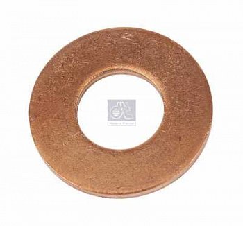 Шайба медная 9,5x20x1,5мм;под форсунку MAN/MB/RVI