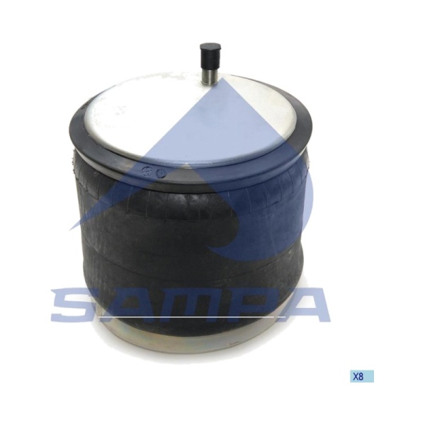 Пневморессора HENDRICKSON RIDEWELL VOLVO (металлический стакан) SAMPA