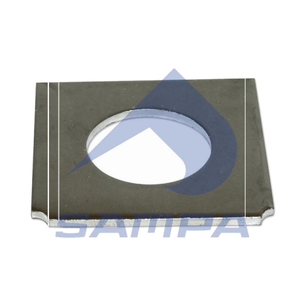 пластина кронштейна подвески !(м) D56 105x105x4.5\ BPW