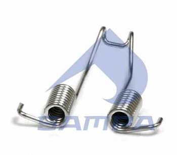 Пружина тормозная возвратная 121x18x3 BPW V-образная