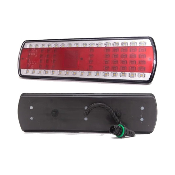 Фонарь задний правый LED  КАМАЗ-5490/МАЗ (с проводом и круглым разъемом)