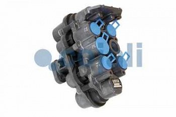 Кран 4-х контурный без датч. давлен. в контурах Iveco