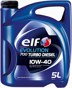 Масло мот.10W40 ELF 700 TURBO DIESEL  5L