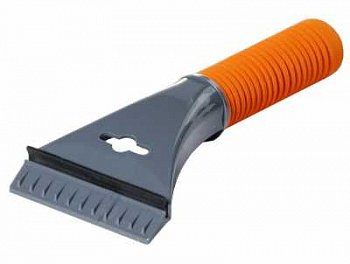 Скребок для льда и снега AIRLINE 21см с водосгоном