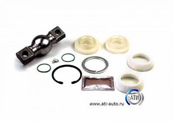 РМК реактивной штанги  концы сухари d80 с пальцем 2 отв d19 L=130 D65 \MAN/RVI