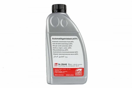 Масло трансмиссионное Febi ATF 1 л 29449 MB для АКПП с №722.6/№722.7/№722.9 1L