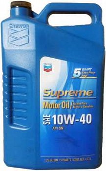 Масло мот.10W40 Chevron Supreme Motor (3.78л)
