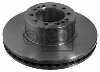 Диск тормозной 375x45x119 RVI/VO вентилируемый