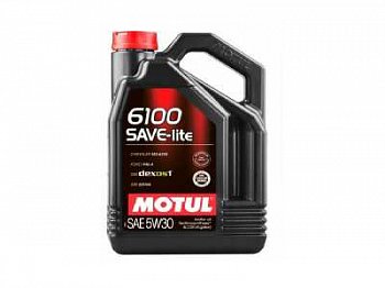 Масло моторное 5W30 MOTUL 4л синтетика 6100 SAVE-LITE SN