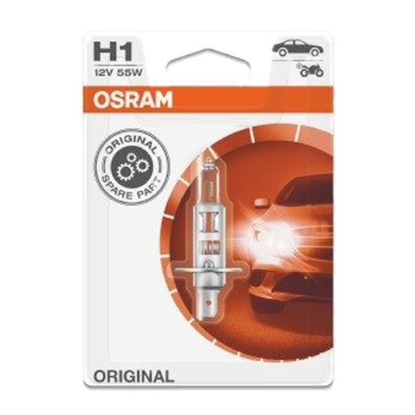 Лампа галоген 12V H1 55W OSRAM