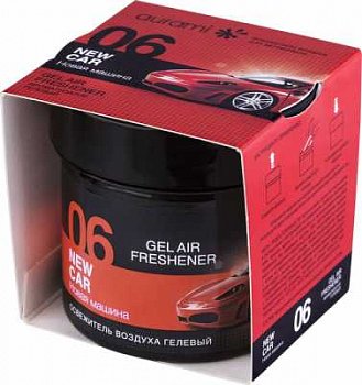 Ароматизатор гелевый в банке aurami новая машина