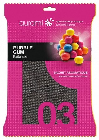 Ароматизатор возд. Ароматическое Саше (Бабл Гам)