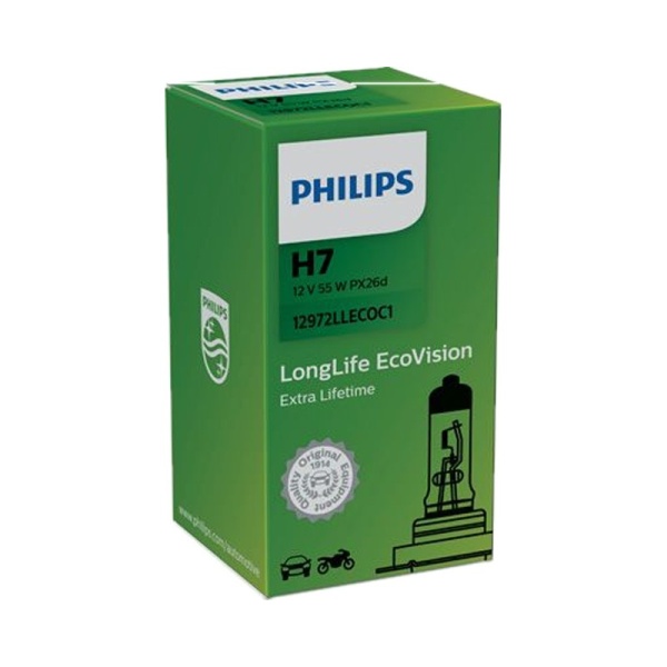 Лампа галоген 12V H7 55W  EcoVision