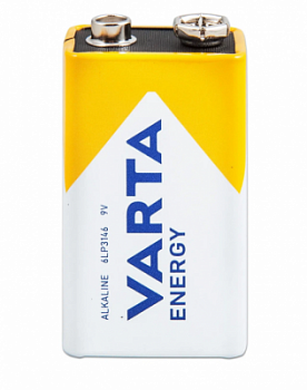 батарейка VARTA алкалиновая "Крона" 6LR61 9V,