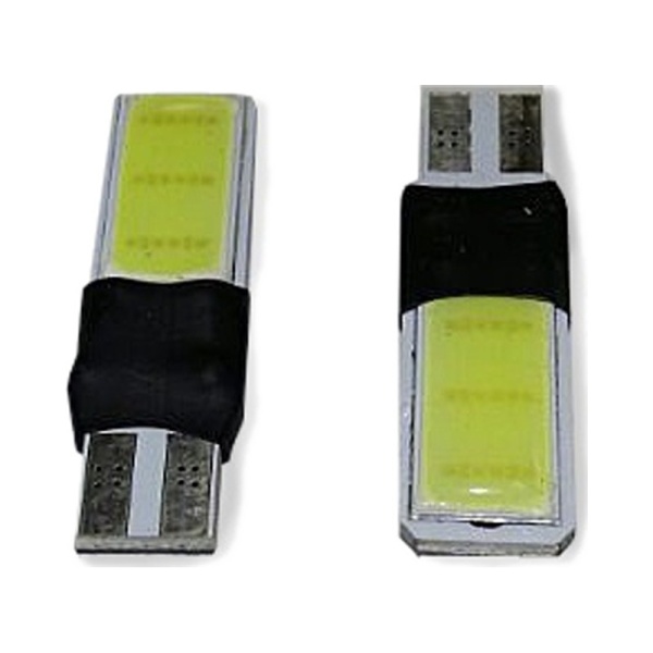 Светодиод Т10 12V С027 (W2.1х9,5D) 3W  блистер 2шт (белый)